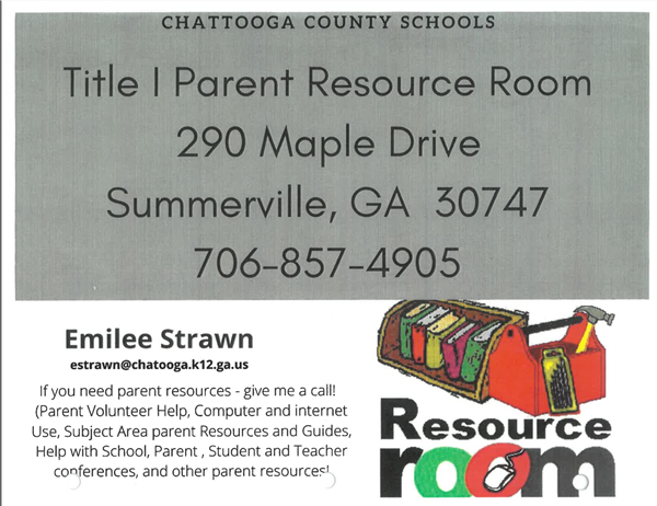  Title 1 Parent Resource Room